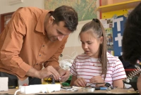 Dominik Migač v průběhu svého semináře
